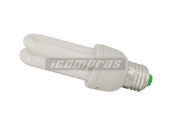 Lampada economizadora 2U 13w E27 - Branco frio